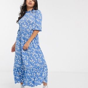 ASOS Maternity Petite Daisy Tiered Smock Dress